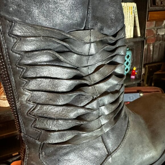 JOHN VARVATOS Simmons Twisted Pavement Boot SZ 10.5 MSRP $1498 - Picture 7 of 16